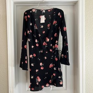 Beautiful floral wrap dress from H&M.